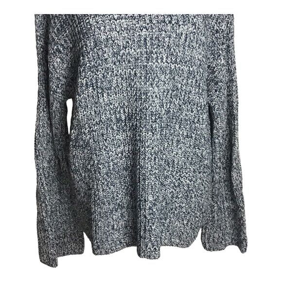 Caslon Sweater Size X-S Mock Neck Chunky Knit Oversized Long Sleeve Pullover - Picture 5 of 11